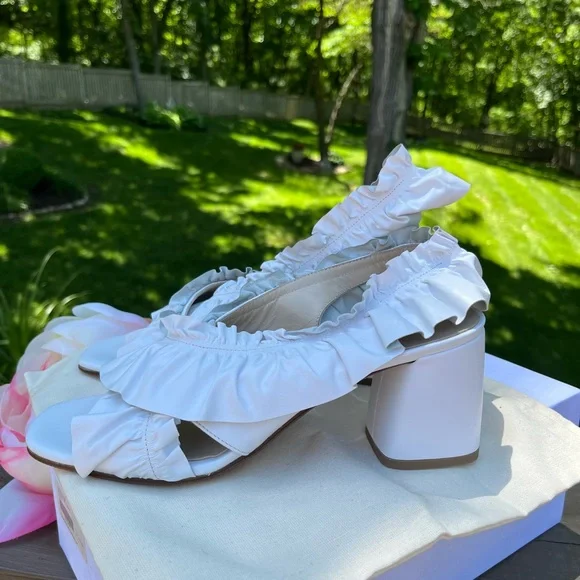 CREATURES OF COMFORT IRIS SLING BACK HEELS 40 9 - Picture 5 of 10